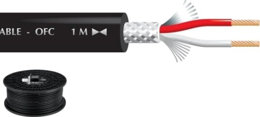 Monacor Mlc-152/Sw Fiber Optisk 100 M Sort Monacor Mlc-152/Sw Fiber Optisk 100 M Sort
