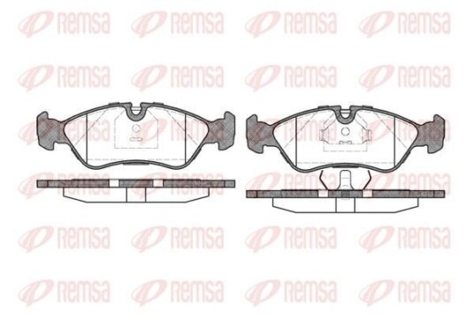 Bremseklosser REMSA 0286.30