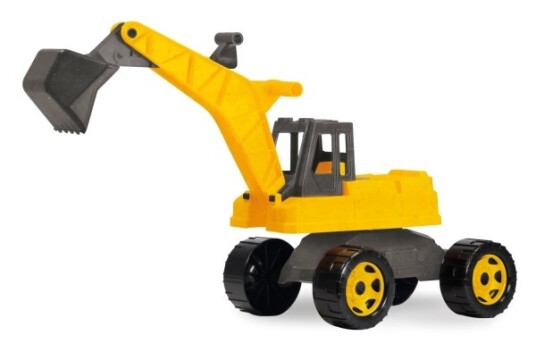 Lena Giga Trucks Sm02217 Gravemaskin 3 År Plast Tre Grå Gult