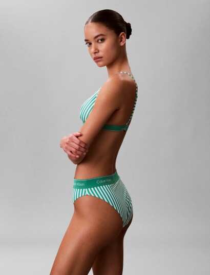 Calvin Klein Brazilian   Green   S