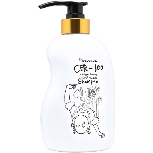 Elizavecca CER-100 Collagen Coating Hair A+ Muscle Shampoo  500 ml