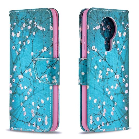 INCOVER Nokia 3.4 PU Skinndeksel m. Lommebok - Blomster Motiv