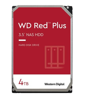 Western Digital Red Plus 4TB Intern Harddisk 3.5" SATA 6Gb/s 5400 RPM for NAS Western Digital Red Plus 4TB Intern Harddisk 3.5" SATA 6Gb/s 5400 RPM for NAS