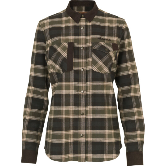 Härkila Aivak L/s Shirt Women Olive S Härkila Aivak L/s Shirt Women Olive S