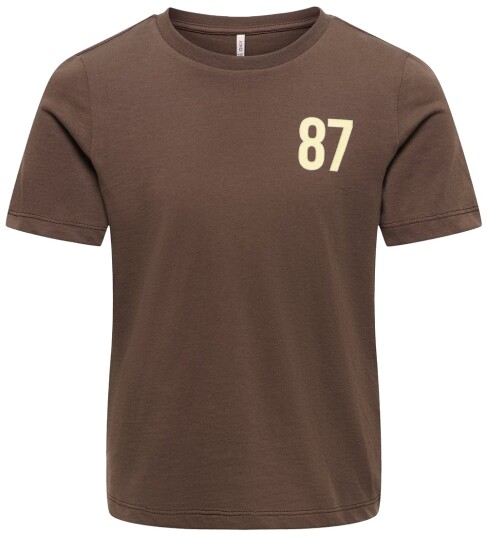 Kids Only T skjorte KogTina Chocolate Martini/New York Kids Only 11 12 år (146 152) T skjorte Brun
