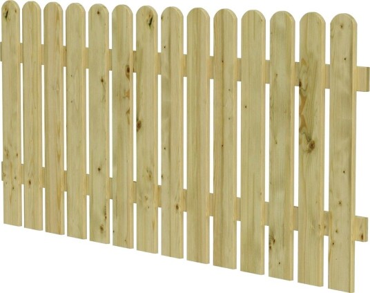 Palmako Hagegjerde kelda 180x80 imp staver 16x95. dragere 19x70