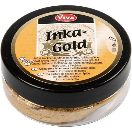 Viva Decor Inka-Gold 50 ml gull Viva Decor Inka-Gold 50 ml gull