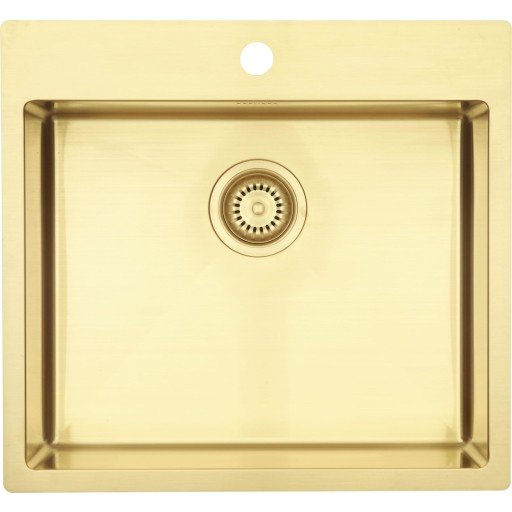 Lavabo Kubus 540 soft kjøkkenvask 54x50 cm, messing Lavabo Kubus 540 soft kjøkkenvask 54x50 cm, messing