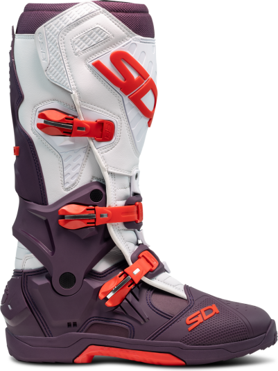Sidi Crosstøvler Crossair Vinrød- Hvit