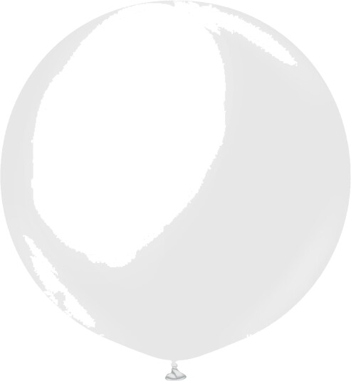 Ballongkungen Ballonger Professional Gigantiske Opaque Satin Snow White 2-pakning 1367050-2
