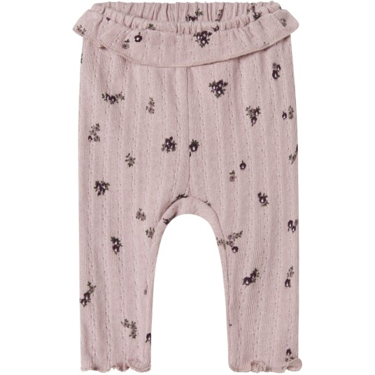 Name It Burnished Lilac Nbflower Leggings 68