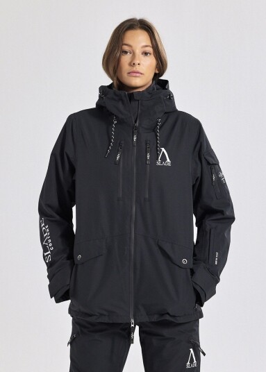 Slade Aspen Shell Jacket W Black 40 Skijakker