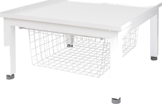 Nordic opphøyd base med kurv for vaskemaskin/tørketrommel Nordic opphøyd base med kurv for vaskemaskin/tørketrommel