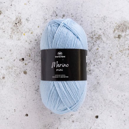 Svarta Fåret Merino Minigarn 112 Isdronning