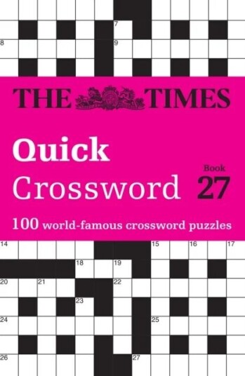 The Times Quick Crossword Book 27 Av The Times Mind Games, John Grimshaw