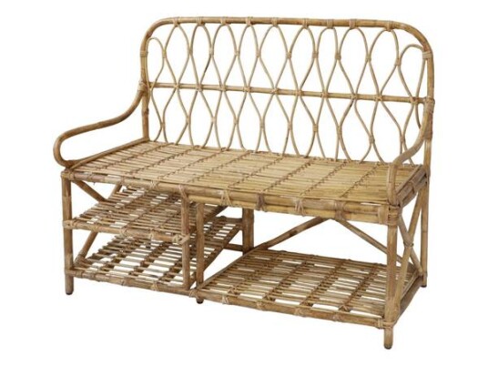 Chic Antique benk med ryggstøtte 41604-00