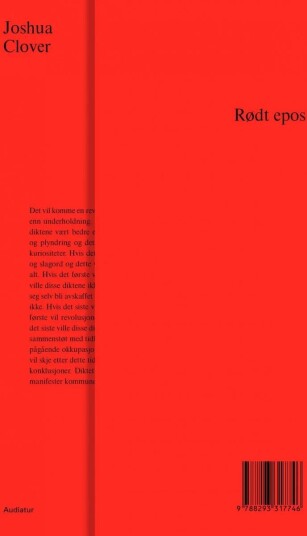 Rødt Epos Av Joshua Clover