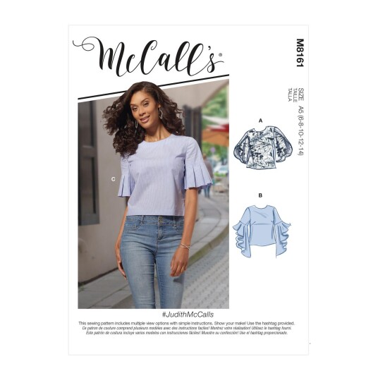 McCall's 8161 - Bluse E5 (14-16-18-20-22)