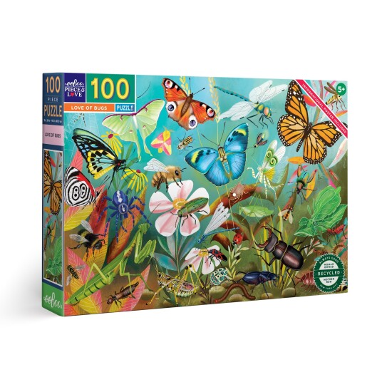 EEBOOP Puzzle 100 pcs Love of Bugs EPZLVB