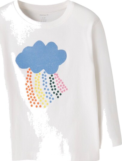 Name It Genser NmfLindali Cloud Danser Name It 5 år (110) Genser Hvit