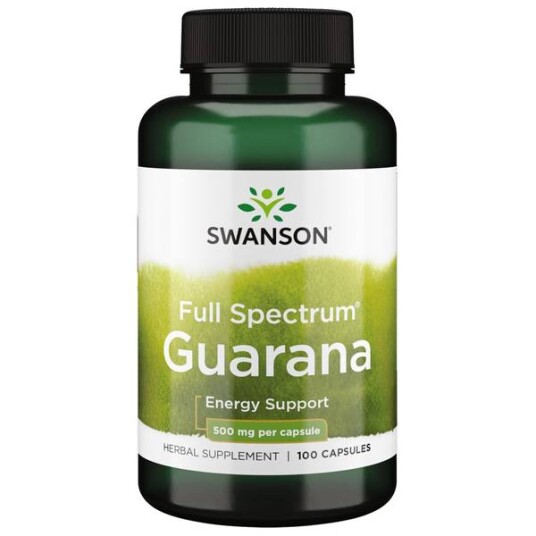 Swanson Full Spectrum Guarana - 100 Kapsler Swanson Full Spectrum Guarana - 100 Kapsler