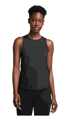 Nike One Classic Dri-FIT Tank singlet dame Svart XS
