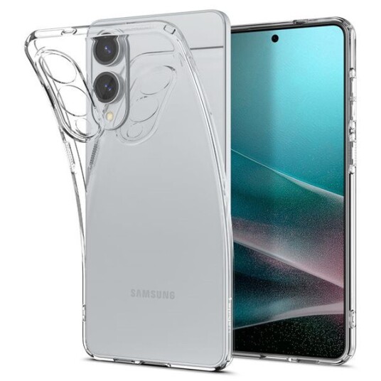 Spigen Liquid Crystal Gjennomsiktig Mobildeksel for Samsung Galaxy S25 Edge