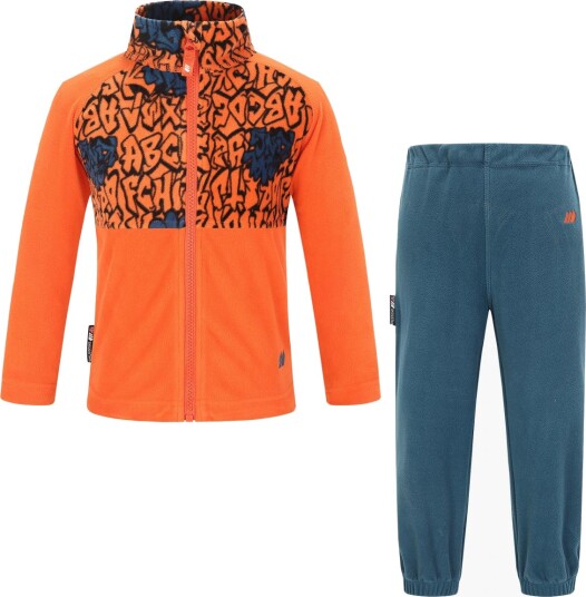 Skogstad Trone Microfleece Sett 801 Warm Orange 5 Skogstad Trone Microfleece Sett 801 Warm Orange 5