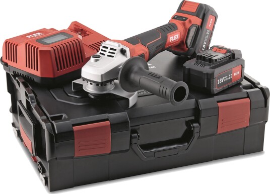 Flex Vinkelsliper LBE125 18.0-Ec Ø125 mm, Med Batteri Og Lader