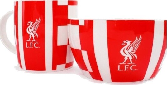 Liverpool Frokostsett Liverpool Rød/Hvit Liverpool FC størrelse One Size