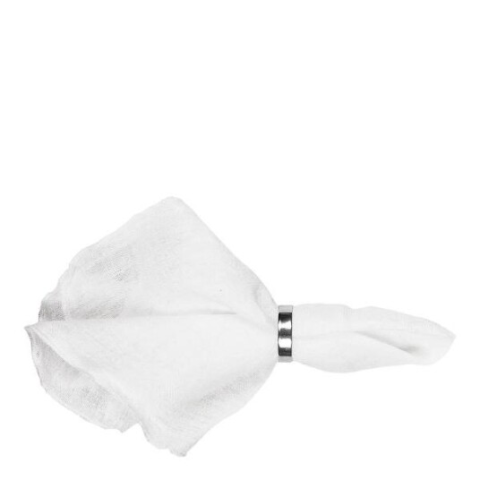 Broste Copenhagen  Gracie tøyserviett 45x45 cm pure white