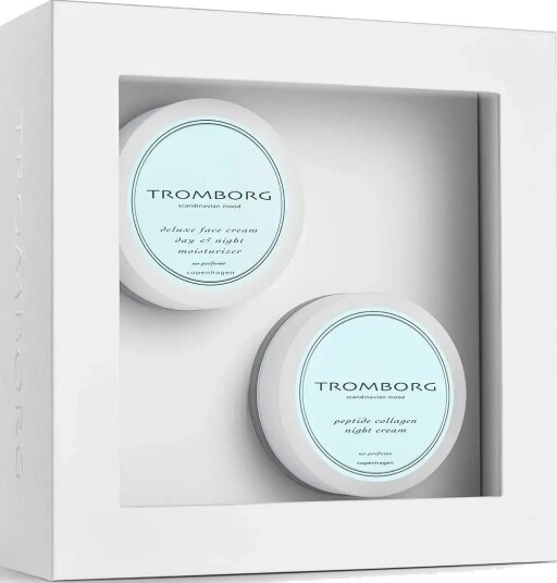 Tromborg No Perfume Deluxe Face Cream & Peptide Cream Gaveæske 2026 - CLEAR - 100 ml