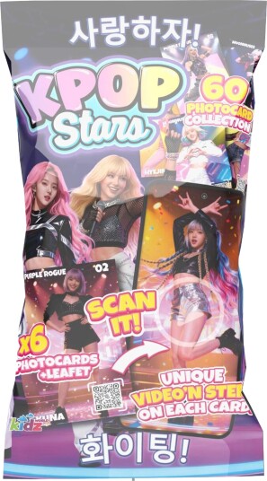 K-POP STARS Samlekort 6-pakk Blandet Utvalg