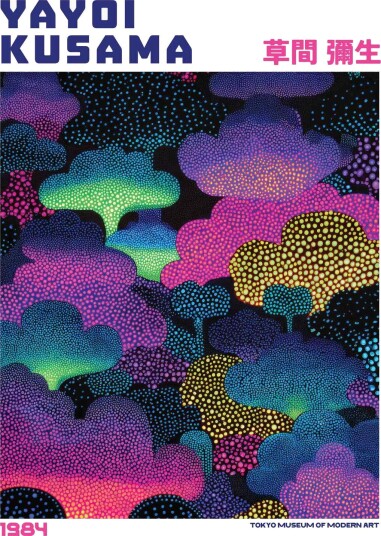 Plakat   Yayoi Kusama Kunst