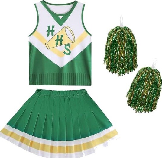 Stranger Things Chrissy Cunningham Cheerleader Kostyme til Jente A