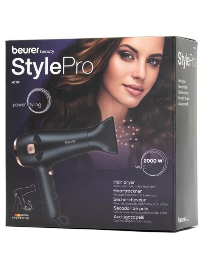 Beurer Hårføner HC 55 - hairdryer - 2000 W Beurer Hårføner HC 55 - hairdryer - 2000 W