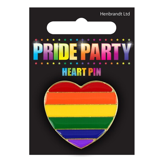 Henbrandt Pin Hjerte Pride