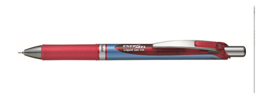 Pentel BLN75-B Energel 0.5mm needle Rød 12 pcs.