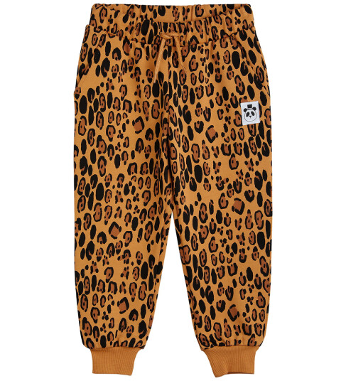 Mini Rodini Basic Leopard Sweatpants - Multi/patterned - 80-86