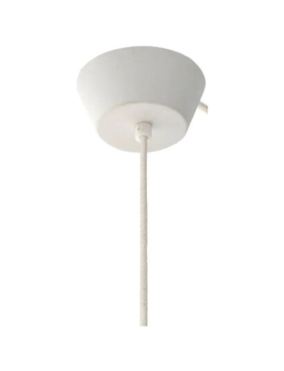 MOEBE Ceramic Ceiling Rose Basic White White 3.5X 10X 10CM MOEBE Ceramic Ceiling Rose Basic White White 3.5X 10X 10CM