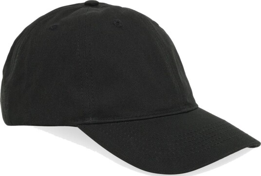 Upfront Mini Organic Baseball Cap   Black   ONE SIZE
