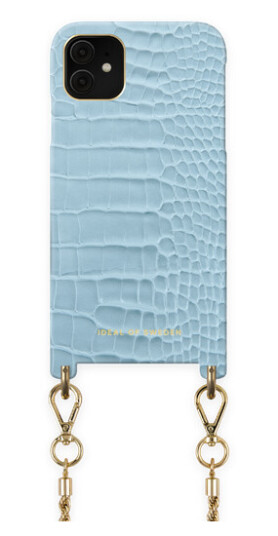 Ideal Of Sweden Atelier Necklace Case Sky Blue Croco (IDANLC21-I1961-314)