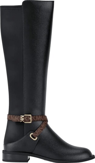 Michael Kors Rachel Flat Boot BLK/BROWN 36