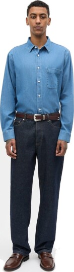 Mads Nørgaard Sky Denim Sune Shirt Blue M