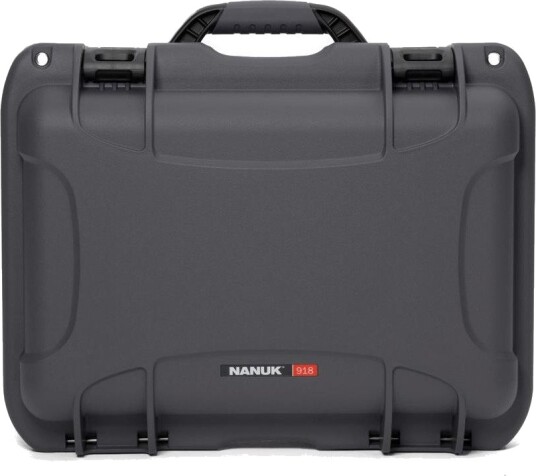 Nanuk 918 Flightcase - 378x249x218mm - Grafitt Nanuk 918 Flightcase - 378x249x218mm - Grafitt