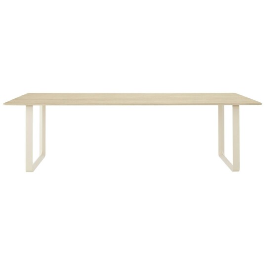 Muuto 70/70 Bord 108x255 cm Eikefiner / Sand