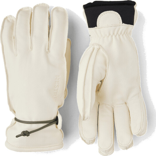 Hestra Wakayama 5-Finger 6, Almond White/Almond White