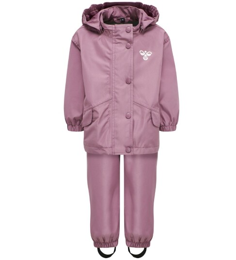 Hummel Hmlreva Rainsuit Mini Purple 98