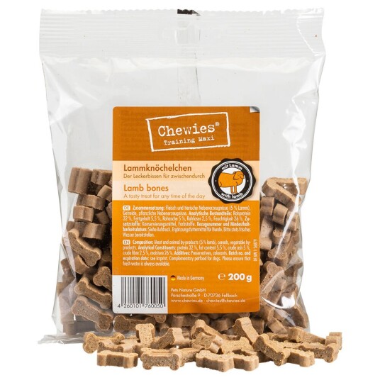 Chewies Små Tyggeben (Halvfuktig) Lam 4 X 200 G Chewies Små Tyggeben (Halvfuktig) Lam 4 X 200 G
