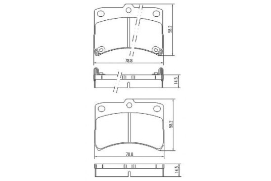 Bremseklosser MAPCO 6726